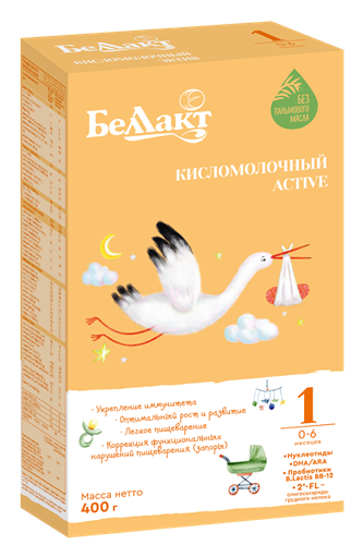 Беллакт КМ  Active 1 0-6 мес  (21*400 гр) 3580 - фото 4637