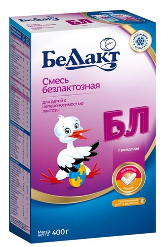 Беллакт БЛ Безлактозная  (21*400 гр) 2617