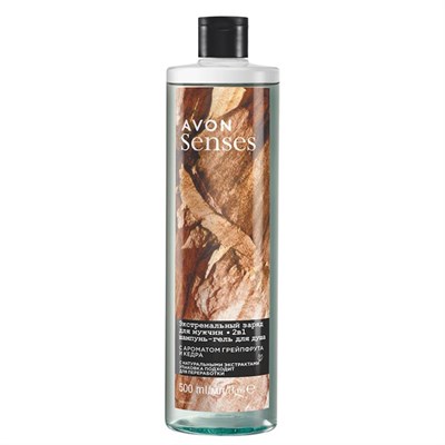 Шампунь-гель для душа "Экстремальный Заряд"500 мл 1465793-1