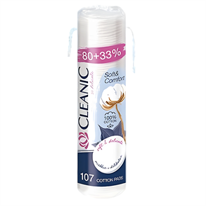 Космет.ватные диски CLEANIC SOFT&COMFORT 35*107 шт 95012870