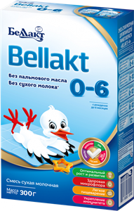 Беллакт (1) 0-6 мес  (21*300 гр) 3615